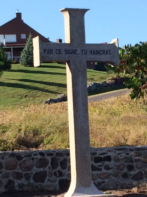 Croix du notaire Victor Morin