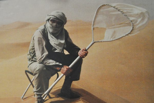 Georges Brossard en voyage de chasse dans le désert