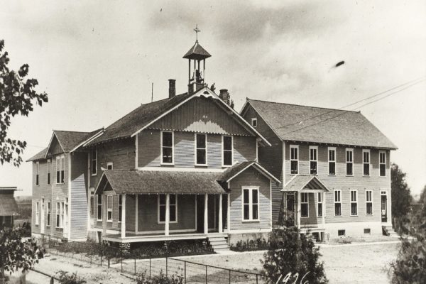 Villa Grand Coteau, bâtiment principal : résidence des Frères et chapelle